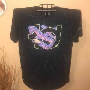 Nike KD splatter print eel logo Tshirt